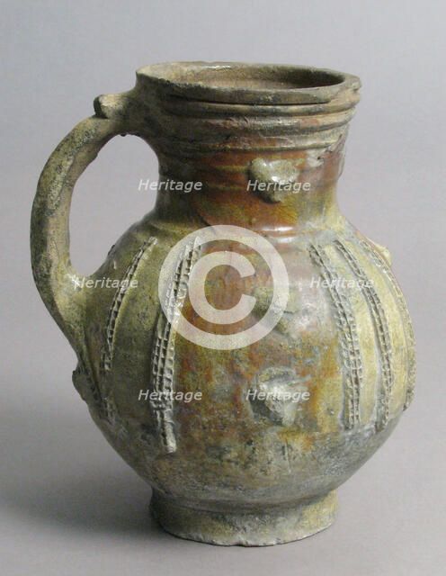 Jug, French, late 1200s-early 1300s. Creator: Unknown.