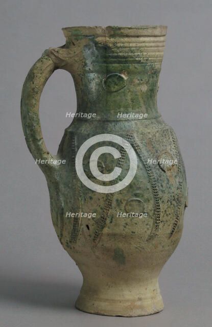 Jug, French, late 1200s-early 1300s. Creator: Unknown.