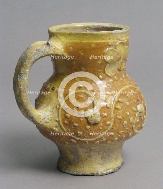 Jug, German, 1300-1500. Creator: Unknown.