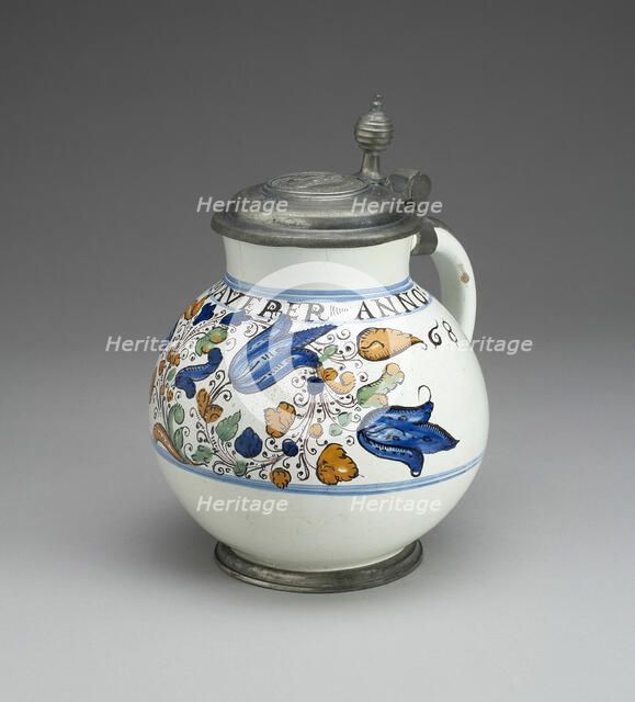 Jug, Hungary, 1668. Creator: Unknown.