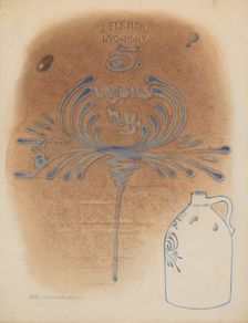 Jug, probably 1937/1938. Creator: George Loughridge