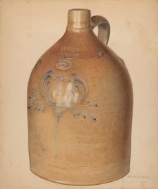 Jug, probably 1937/1938. Creator: George Loughridge
