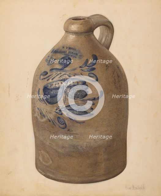 Jug, probably 1938. Creator: Anne Nemtzoff.