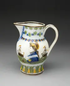 Jug, Staffordshire, c. 1797. Creator: Staffordshire Potteries