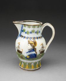 Jug, Staffordshire, c. 1797. Creator: Staffordshire Potteries