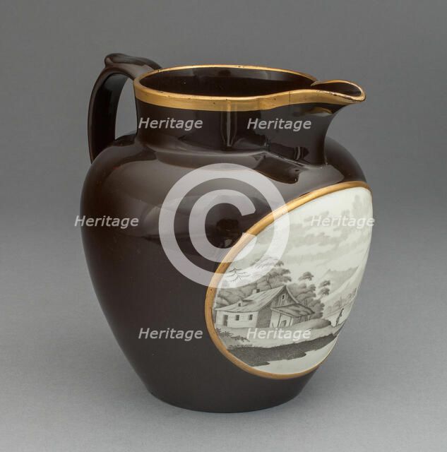 Jug, Stoke on Trent, 1810/20. Creator: Spode Ceramic Works.