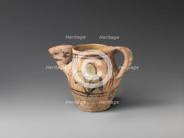 Jug with Flattened Spout, Italian, ca. 1300. Creator: Unknown.