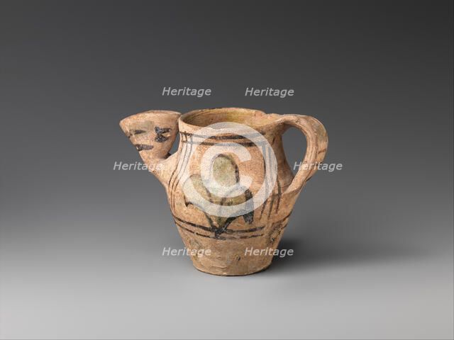 Jug with Flattened Spout, Italian, ca. 1300. Creator: Unknown.