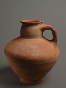 Jug with Handle, Coptic, 4th-7th century. Creator: Unknown