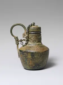 Jug with Medallions, Byzantine, 6th-8th century. Creator: Unknown