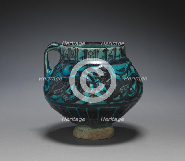 Jug with Running Animals, 1150-1220. Creator: Unknown.