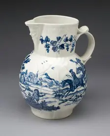 Jug, Worcester, 1775/80. Creator: Royal Worcester