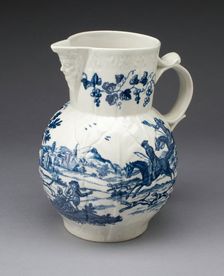 Jug, Worcester, 1775/80. Creator: Royal Worcester