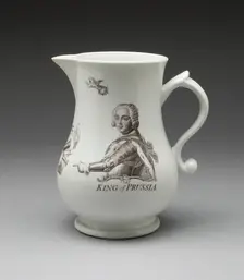 Jug, Worcester, c. 1757-1760. Creator: Royal Worcester