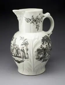 Jug, Worcester, c. 1775. Creator: Royal Worcester