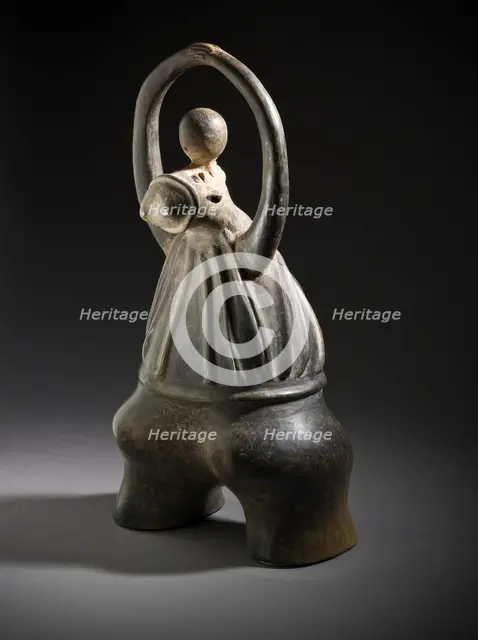 Juggler (image 2 of 2), 200 B.C.-A.D. 200. Creator: Unknown.