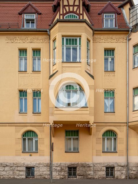 Jugendstil villa, Triererstrasse 75, Weimar, Germany, (1903-1904), 2018. Artist: Alan John Ainsworth.