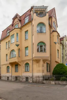 Jugendstil villa, Triererstrasse 75, Weimar, Germany, (1903-1904), 2018. Artist: Alan John Ainsworth