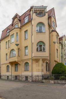 Jugendstil villa, Triererstrasse 75, Weimar, Germany, (1903-1904), 2018. Artist: Alan John Ainsworth