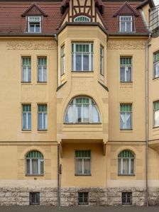 Jugendstil villa, Triererstrasse 75, Weimar, Germany, (1903-1904), 2018. Artist: Alan John Ainsworth