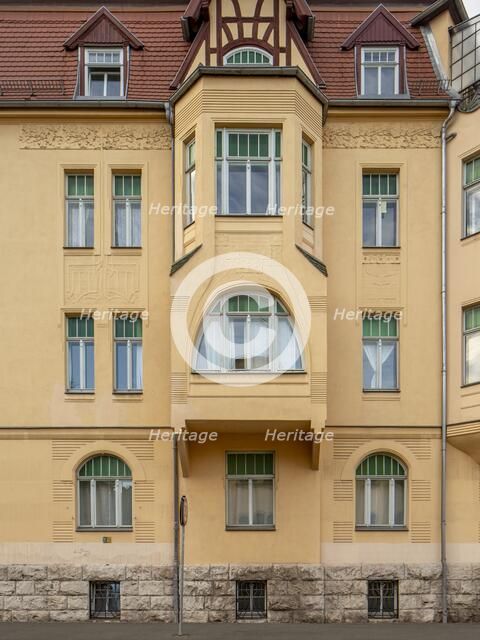 Jugendstil villa, Triererstrasse 75, Weimar, Germany, (1903-1904), 2018. Artist: Alan John Ainsworth.