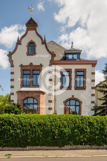Jugendstil Villa, Humboldstrasse 31, Weimar, Germany, 2018. Artist: Alan John Ainsworth.