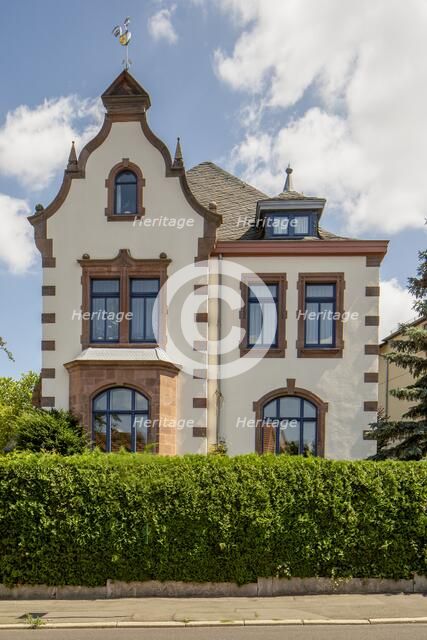 Jugendstil Villa, Humboldstrasse 31, Weimar, Germany, 2018. Artist: Alan John Ainsworth.