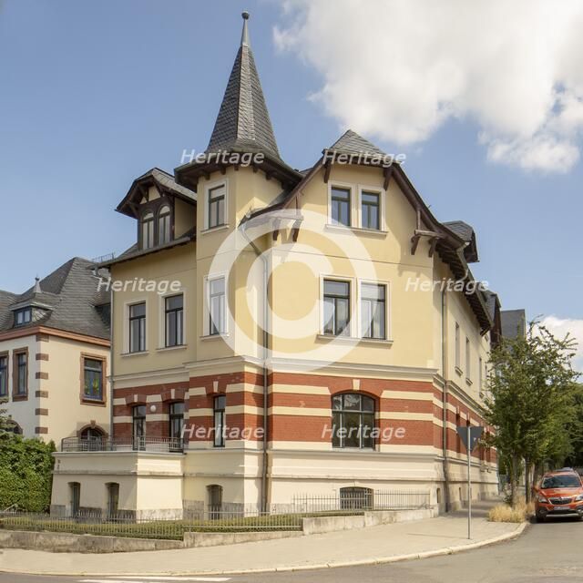 Jugendstil Villa, Humboldstrasse 33, Weimar, Germany, 2018. Artist: Alan John Ainsworth.