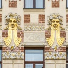 Jugendstil building, Minoritska 8, Brno, Czech Republic, 2016. Artist: Alan John Ainsworth
