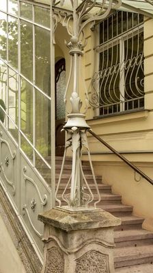 Jugendstil House, Villa Zapfe, Humboldtstrasse 21-21a, Weimar, Germany, (1907), 2018. Artist: Alan John Ainsworth