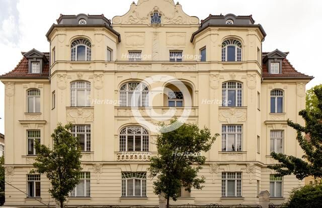 Jugendstil House, Villa Zapfe, Humboldtstrasse 21-21a, Weimar, Germany, (1907), 2018.  Artist: Alan John Ainsworth.