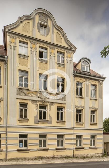 Jugendstil House, Villa Zapfe, Humboldtstrasse 21-21a, Weimar, Germany, (1907), 2018. Artist: Alan John Ainsworth.
