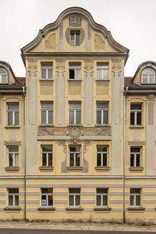 Jugendstil House, Villa Zapfe, Humboldtstrasse 21-21a, Weimar, Germany, (1907), 2018. Artist: Alan John Ainsworth