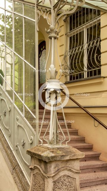 Jugendstil House, Villa Zapfe, Humboldtstrasse 21-21a, Weimar, Germany, (1907), 2018.  Artist: Alan John Ainsworth.