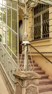 Jugendstil House, Villa Zapfe, Humboldtstrasse 21-21a, Weimar, Germany, (1907), 2018. Artist: Alan John Ainsworth