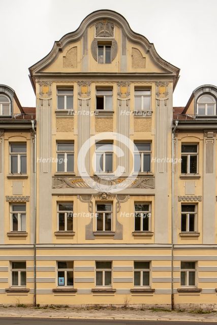 Jugendstil House, Villa Zapfe, Humboldtstrasse 21-21a, Weimar, Germany, (1907), 2018. Artist: Alan John Ainsworth.