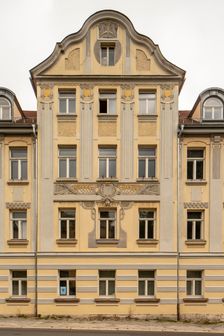 Jugendstil House, Villa Zapfe, Humboldtstrasse 21-21a, Weimar, Germany, (1907), 2018. Artist: Alan John Ainsworth