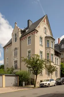 Jugenstil house, Cranachstrasse 12, Weimar, Germany, (1905), 2018. Artist: Alan John Ainsworth