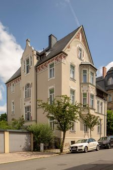 Jugenstil house, Cranachstrasse 12, Weimar, Germany, (1905), 2018. Artist: Alan John Ainsworth