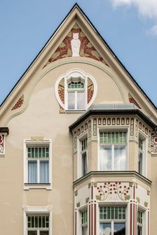 Jugenstil house, Cranachstrasse 12, Weimar, Germany, (1905), 2018. Artist: Alan John Ainsworth