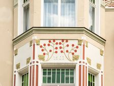 Jugenstil house, Cranachstrasse 12, Weimar, Germany, (1905), 2018. Artist: Alan John Ainsworth