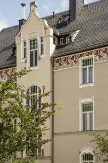 Jugenstil house, Cranachstrasse 12, Weimar, Germany, (1905), 2018. Artist: Alan John Ainsworth