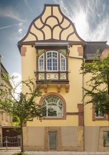 Jugenstil house, Cranachstrasse 21, Weimar, Germany, (c1905), 2018. Artist: Alan John Ainsworth