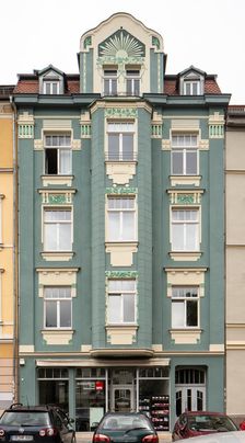Jugenstil House, Graben 32, Weimar, Germany, (1904), 2018. Artist: Alan John Ainsworth