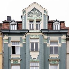 Jugenstil House, Graben 32, Weimar, Germany, (1904), 2018. Artist: Alan John Ainsworth