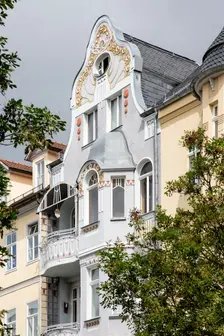 Jugenstil House, Graben 39, Weimar, Germany, (1904), 2018. Artist: Alan John Ainsworth