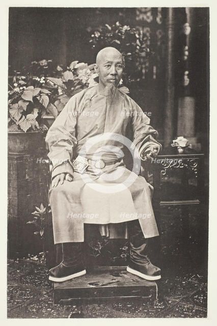 Jui-Lin, Governor-General of the Two Kwang Provinces, c. 1868. Creator: John Thomson.