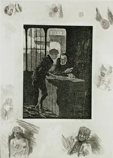 Juif et Chrétien, 1891. Creator: Félicien Rops