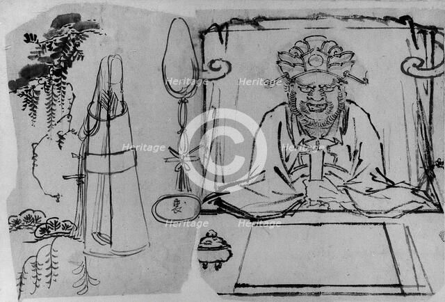 Juima, 18th-19th century. Creator: School of Katsushika Hokusai.