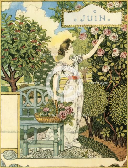 'Juin', 1896. Creator: Eugene Samuel Grasset.